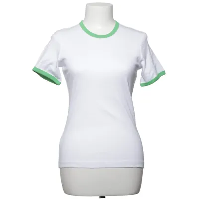 T-shirt (Hvid, Grøn) fra Arket Bomuld