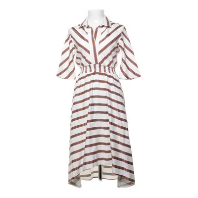 Skjortklänning (Vit, Brun) från Maje Linne, Polyester, Viskos