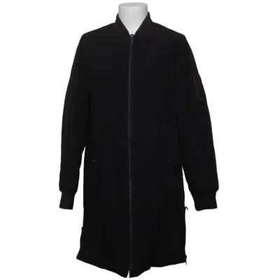 Coat (Black) from Dotted Blue Polyester