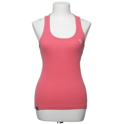 Tanktop (Roze) van Abercrombie & Fitch Katoen, Elastaan