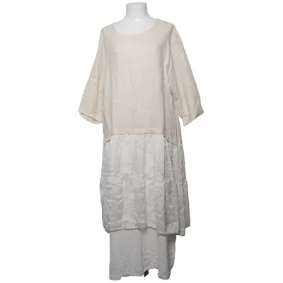 Dress (Beige) from In Front Linen, Silk, Viscose