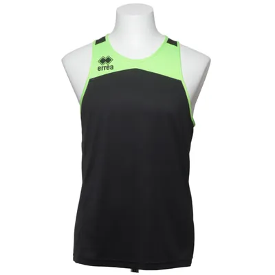 Maillot de basketball (Noir, Vert) de Errea Polyester