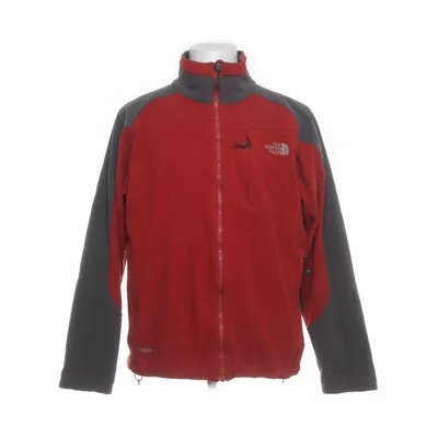 Fleecejakke (Rød, Grå) fra The North Face Polyester