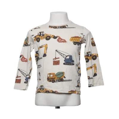 Långärmad t-shirt (Beige, Flerfärgad) från Lindex Kids Bomull