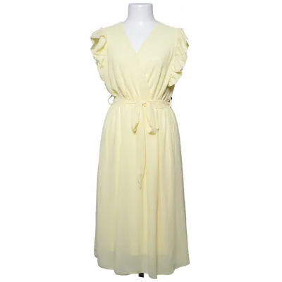 Dress (Yellow) from Dressy Elastane, Polyester, Viscose