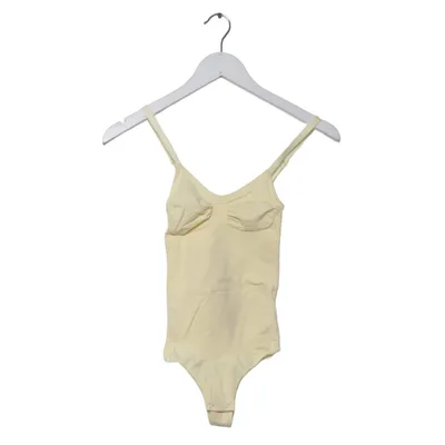 Body (Gelb) von Creamy Fabrics Elasthan, Polyamid