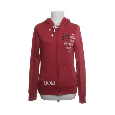 Huvtröja (Röd) från Hilfiger Denim Bomull, Elastan, Polyester