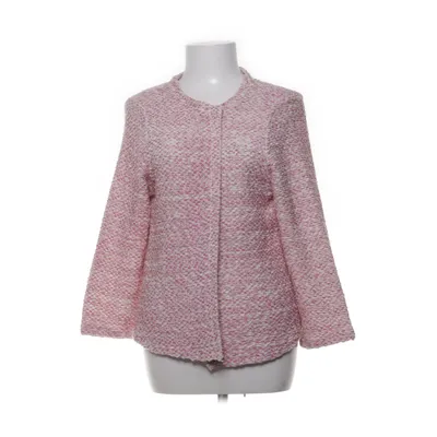 Cardigan cache-cœur (Rose, Blanc) de Jake*s Acrylique, Coton, Polyester