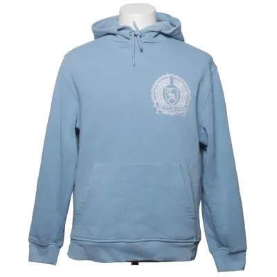 Hoodie (Blue) from Topman Cotton, Elastane, Polyester
