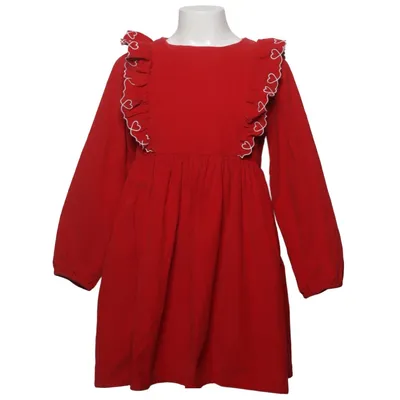 Robe (Rouge) de Petit Bateau Coton
