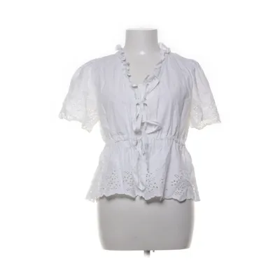 Omlottopp (SATSI EMBROIDERY BLOUSE) från Neo Noir Bomull