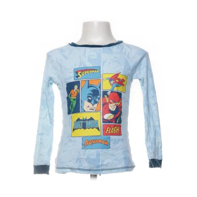 Lange mouwen shirt (Blauw, Meerkleurig) van Justice League Katoen