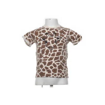 T-shirt (Brun, Vit, Svart) från Kolmården Bomull, Elastan