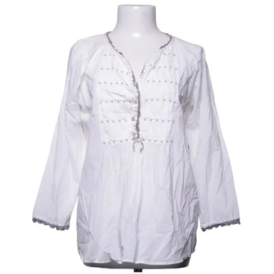 Blouse (Wit) van Tina Wodstrup Katoen