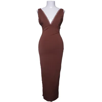 Maxi jurk (Bruin) van Fashion Nova Elastaan, Polyamide