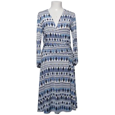 Klänning (Blå, Vit, Flerfärgad) från Ilse Jacobsen Elastan, Polyester