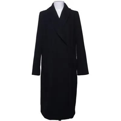 Manteau (Noir) de Kiomi Polyester, Viscose, Laine