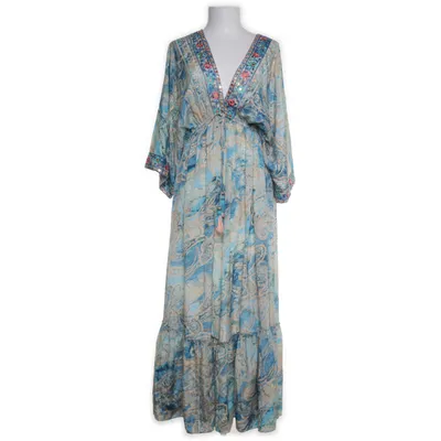 Maxi dress (Blue, Multicolored) from Sumitra