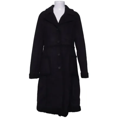 Veste en peau de mouton retournée (Noir) de P.S Design Acrylique, Polyester