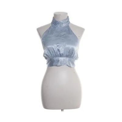Halterneck top (Blå) fra Bik Bok Elastan, Polyester