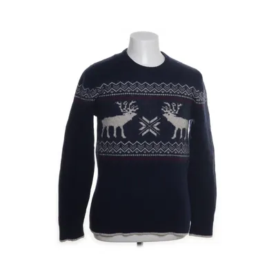 Trui (Blauw, Meerkleurig) van Lexington Katoen, Merinowol, Nylon