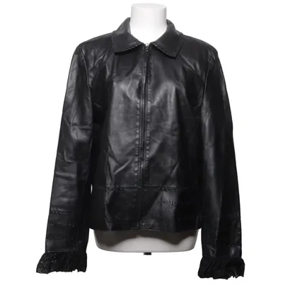 Veste en cuir (Noir) de Cabrini Cuir