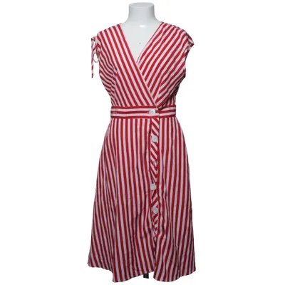 Robe portefeuille (Rouge, Blanc) de Voodoo Vixen Polyester