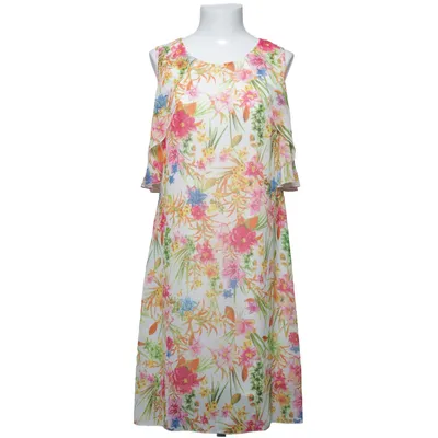 Kjole (Hvid, Flerfarvet) fra Impulse Polyester