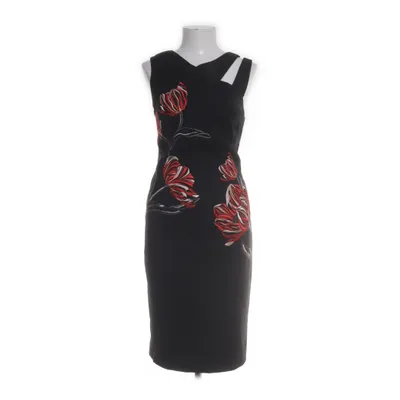 Jurk (Zwart, Meerkleurig) van Karen Millen Elastaan, Polyamide, Polyester, Viscose