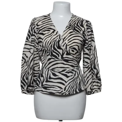 Wickelbluse (Beige, Schwarz) von Pigalle