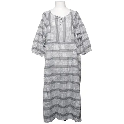 Långklänning (Vit, Grå) från House of Lola Bomull