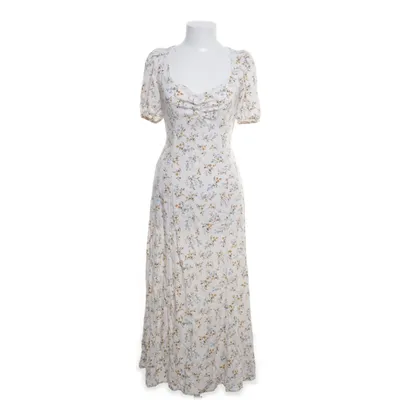 Maxi jurk (Beige, Meerkleurig) van New Look