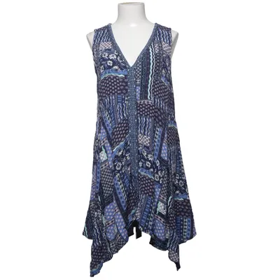 Dress (Blue, Multicolored) from Evans Viscose