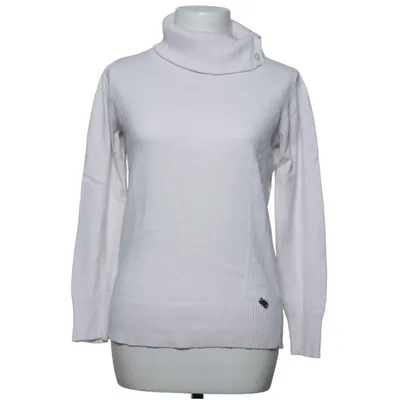 Rollkragenpullover (Weiß) von Lady in Paris Kaschmir, Baumwolle, Polyamid, Viskose