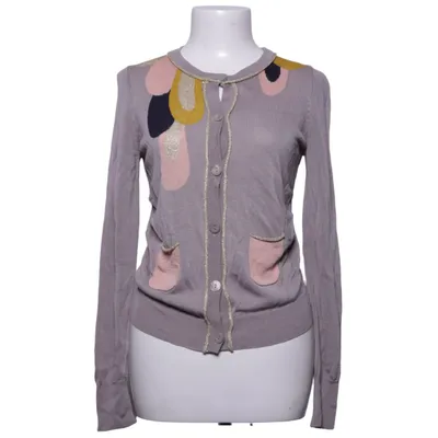 Cardigan (Grijs, Meerkleurig) van Rützou Katoen, Linnen, Metallvezel, Nylon, Tencel, Viscose
