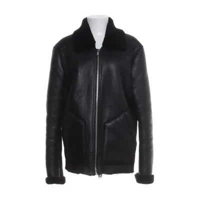 Shearling jacket (Black) from Kiomi Leather