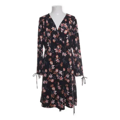 Omlottklänning (Svart, Flerfärgad) från House Elastan, Polyester