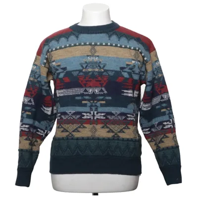Sweater (Blå, Flerfarvet) Polyester, Uld