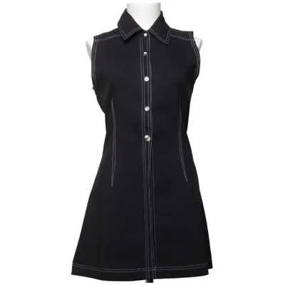 Skjortklänning (Svart) från Reflex Polyester