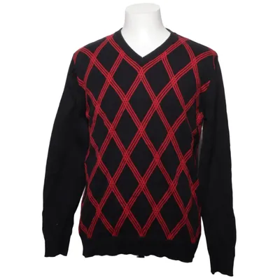 Pullover (Svart, Röd) från Wilhelm Bomull