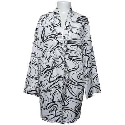 Strandkjole (Sort, Hvid) fra Huixue Polyester