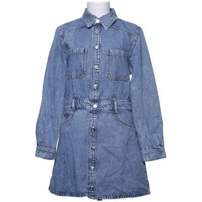 Jeansklänning (Blå) från Zara Bomull