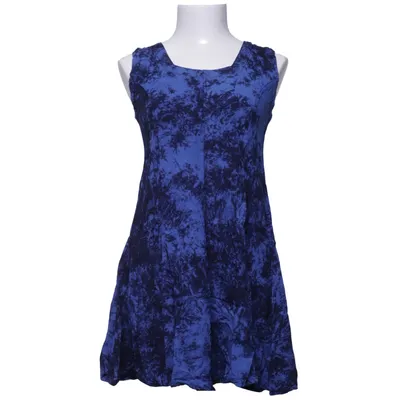 Robe (Bleu, Noir) de Kristall Viscose