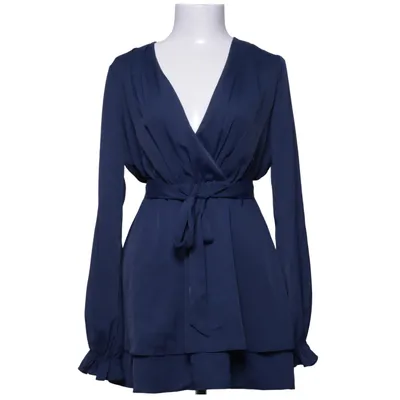 Dress (V-Neck Tied Front Flowy Dress) from Donna Romina x NA-KD Polyester