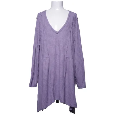Tunic (Purple) from Torrid Elastane, Polyester, Viscose