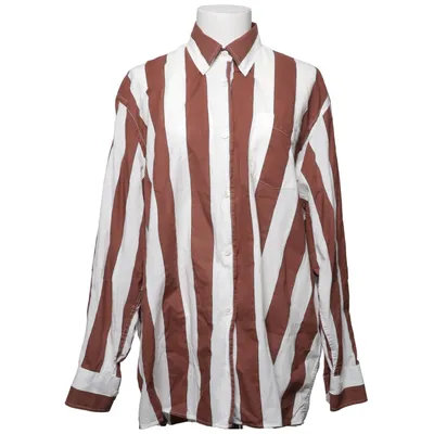 Chemise (Marron, Blanc) de Our Legacy Coton