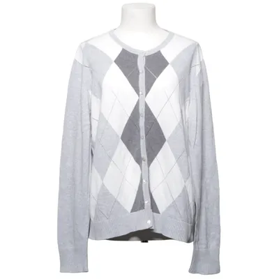 Cardigan (Gray, White) from Classic Woman