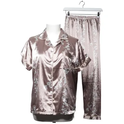Pyjamasz (Brun, Hvid) Elastan, Polyester