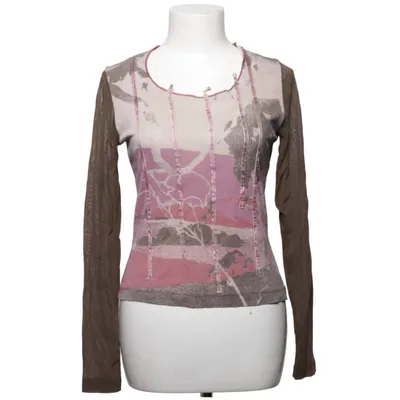 Långärmad t-shirt (Brun, Flerfärgad) från Sandwich Bomull, Elastan, Polyamid, Viskos