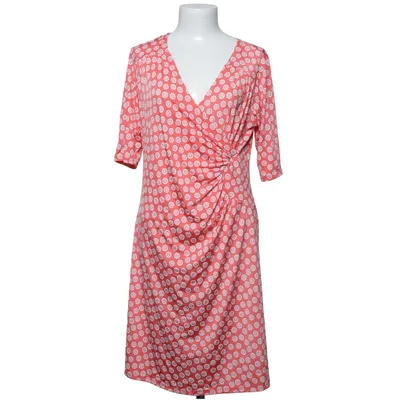 Wrap dress (Red, White) from Revdelle Elastane, Polyester